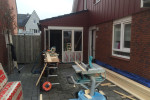 Garage omgebouwt tot praktijkruimte Zwaag