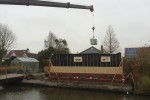 Nieuwbouw tuinhuis met veranda te Grootebroek