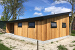 Nieuwbouw zonneschuur 