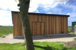 Nieuwbouw zonneschuur 