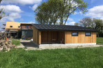 Nieuwbouw zonneschuur 