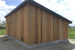 Nieuwbouw zonneschuur 