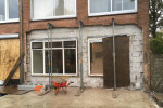 Uitbouw woning aan de Kaag weg te Wervershoof